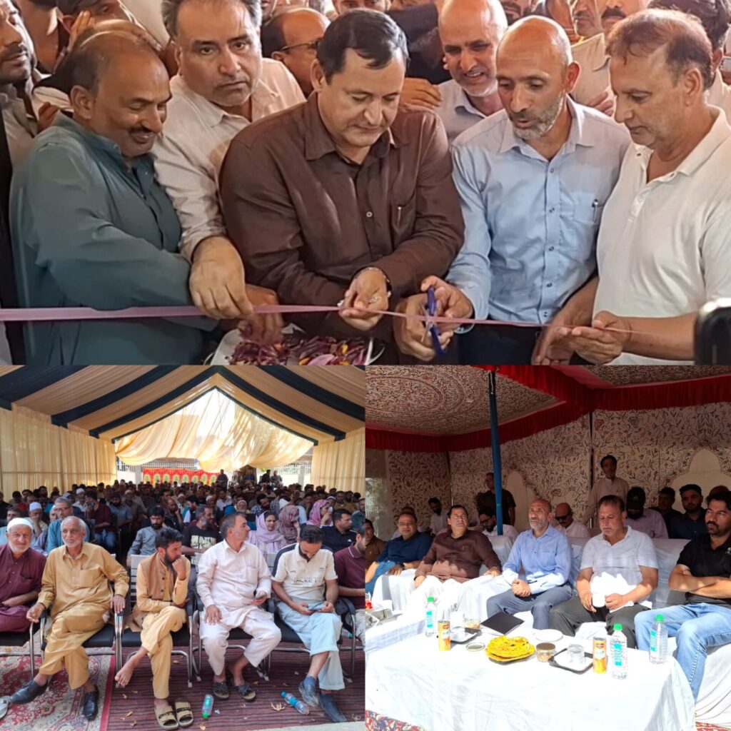 Javid Dar inaugurates BDC building at Kralgund; stresses accountable, transparent grassroots governance