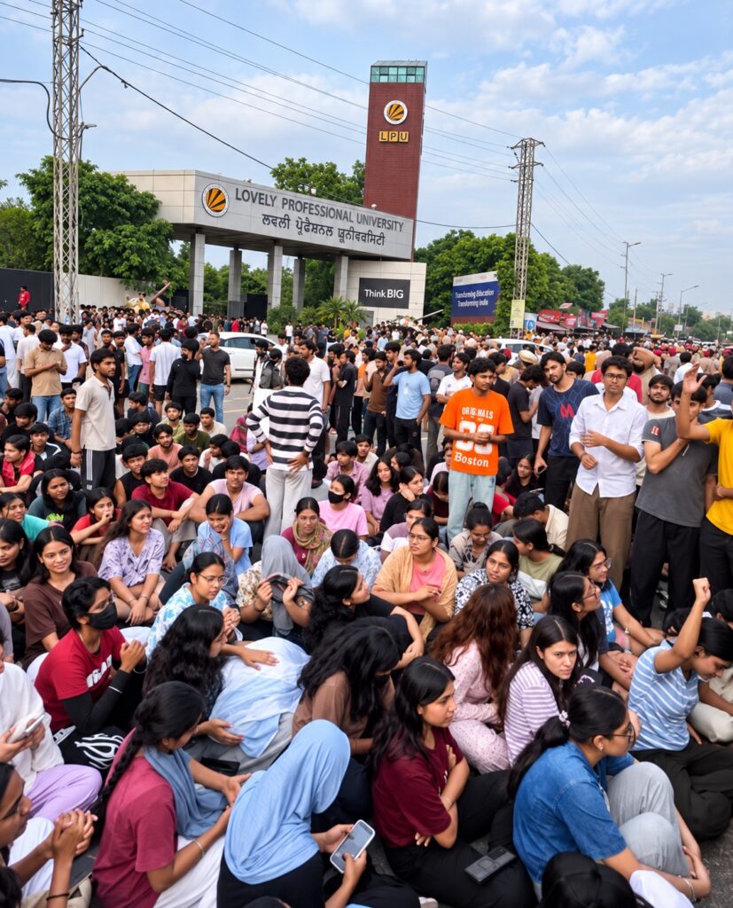 Tension at LPU After Rumours Spark Student Violence