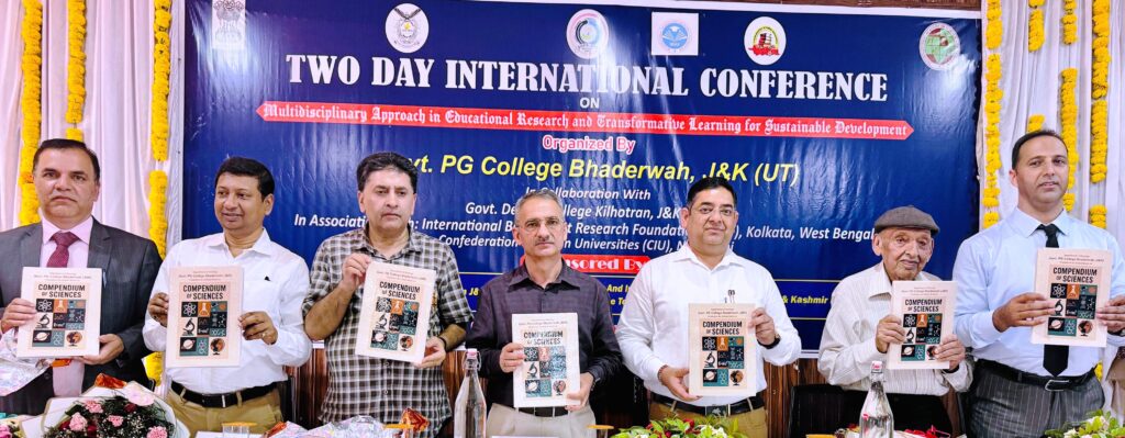 Landmark 2-day International Conference on Sustainable Development, Transformative Learning concludes at GDC Bhaderwah