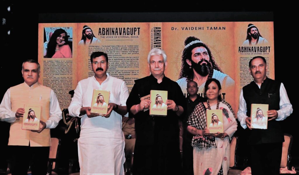 Lieutenant Governor Unveils Statue of Acharya Abhinavagupt, Launches Two Books and Artists’ Welfare Scheme