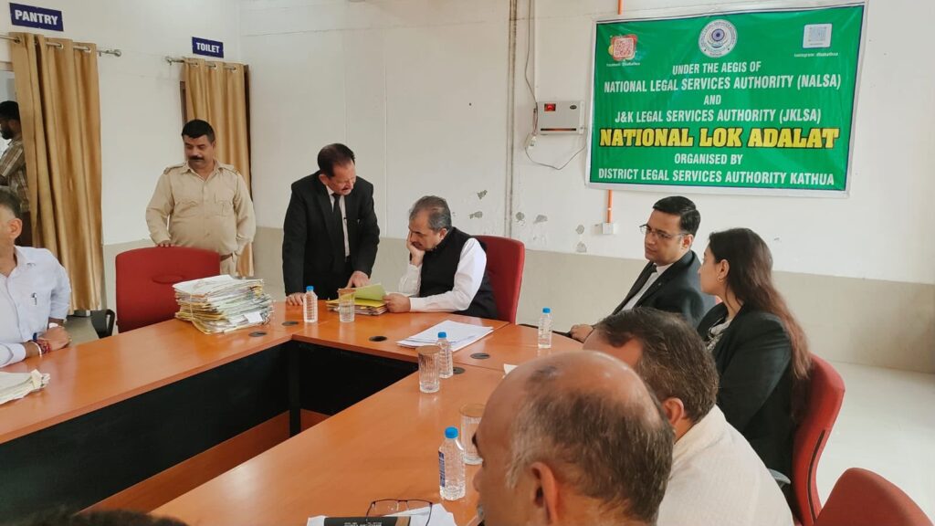 National Lok Adalat: 311 cases settled in Kathua