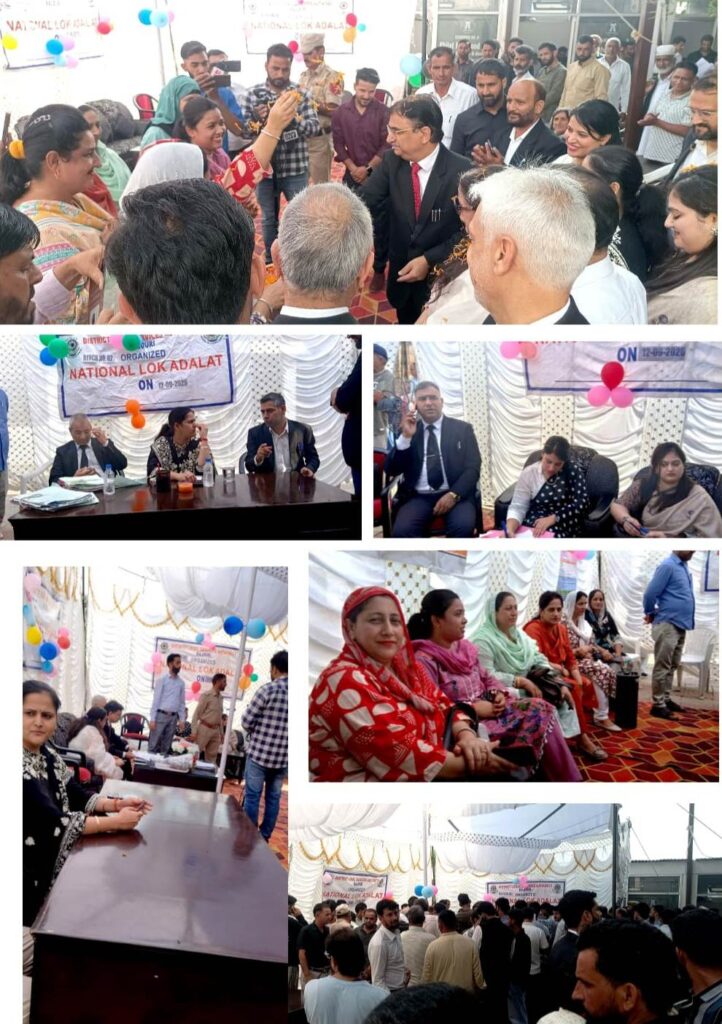 National Lok Adalat settles 1618 at Rajouri