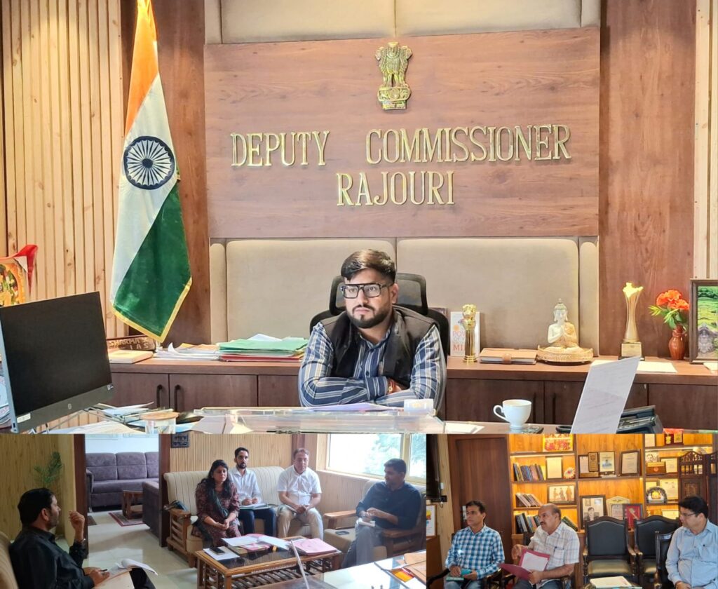 Rajouri administration discusses district plan for Green India Mission