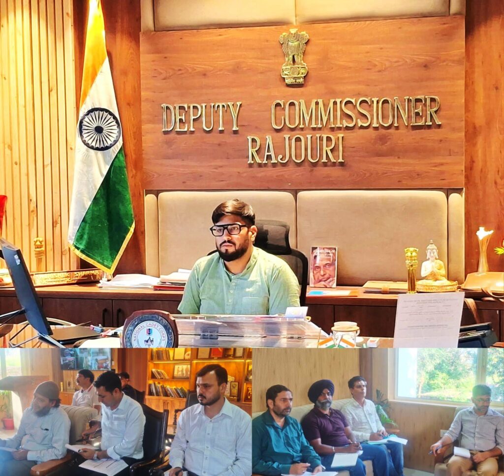 Rajouri admin launching 30 day Green Schools, Clean Rajouri campaign
