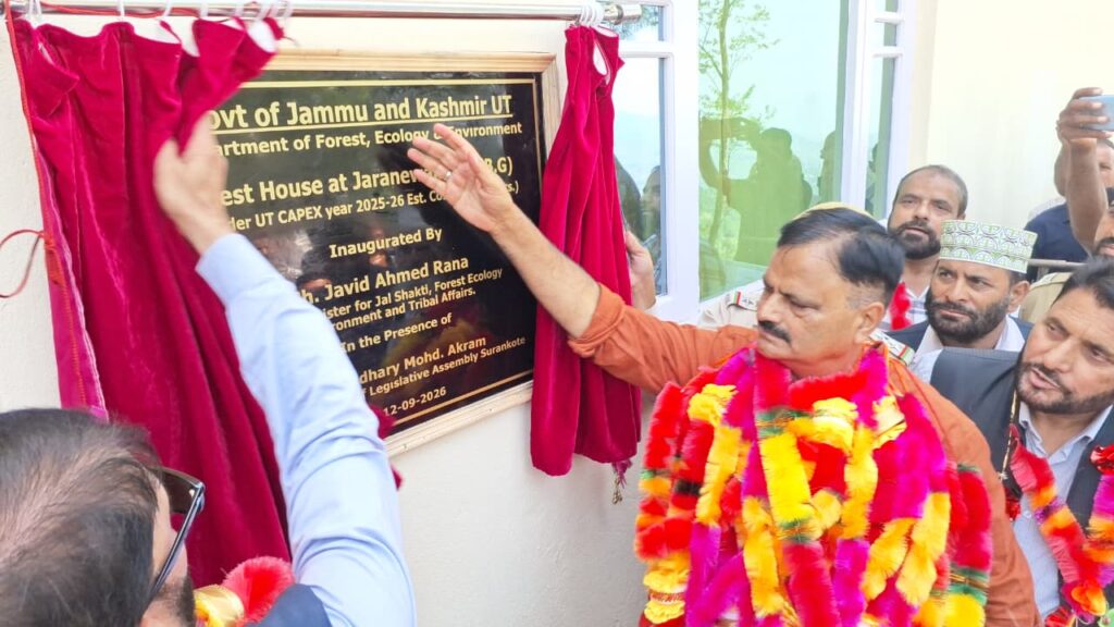 Rana inaugurates Rest House, lays foundation stone for ₹1.86 cr Water Supply Augmentation Scheme, launches PMGSY road project