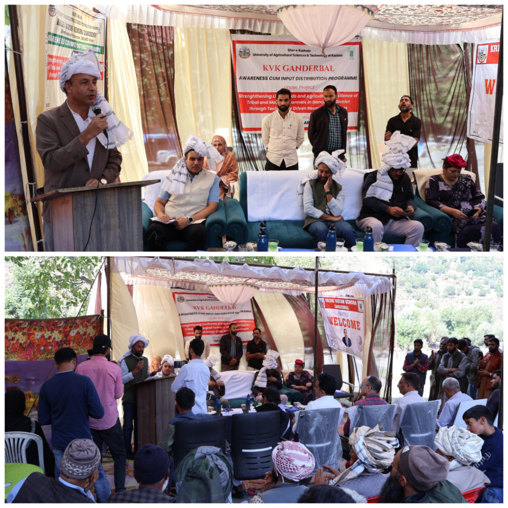 SKUAST-K Project targets Livelihood Resilience of Tribal Farmers in Ganderbal