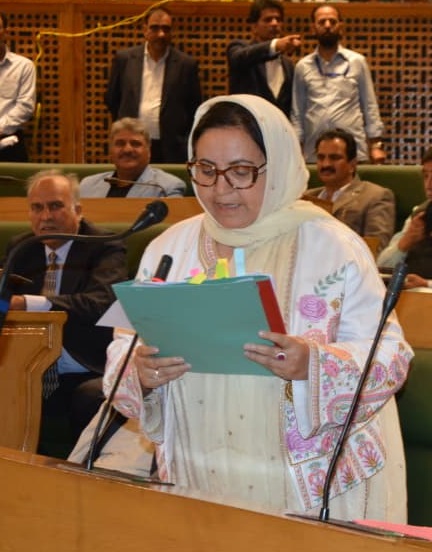 31 healthcare institutions are presently functioning in Bandipora Constituency: Sakeena Itoo