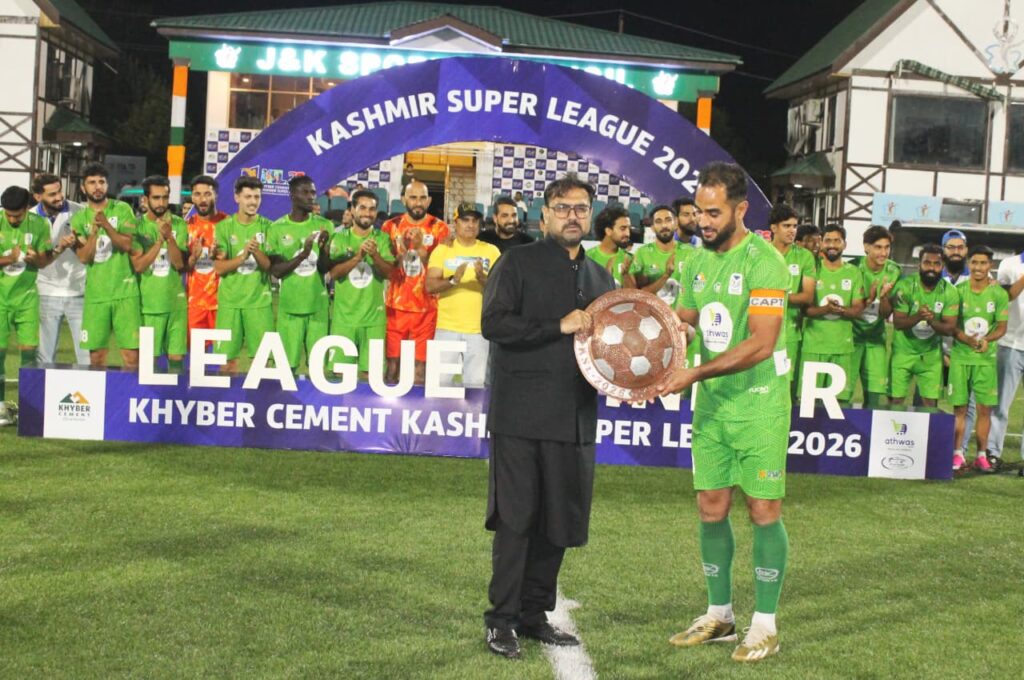Satish Sharma calls for Sustained Push to Football Talent in Jammu & Kashmir