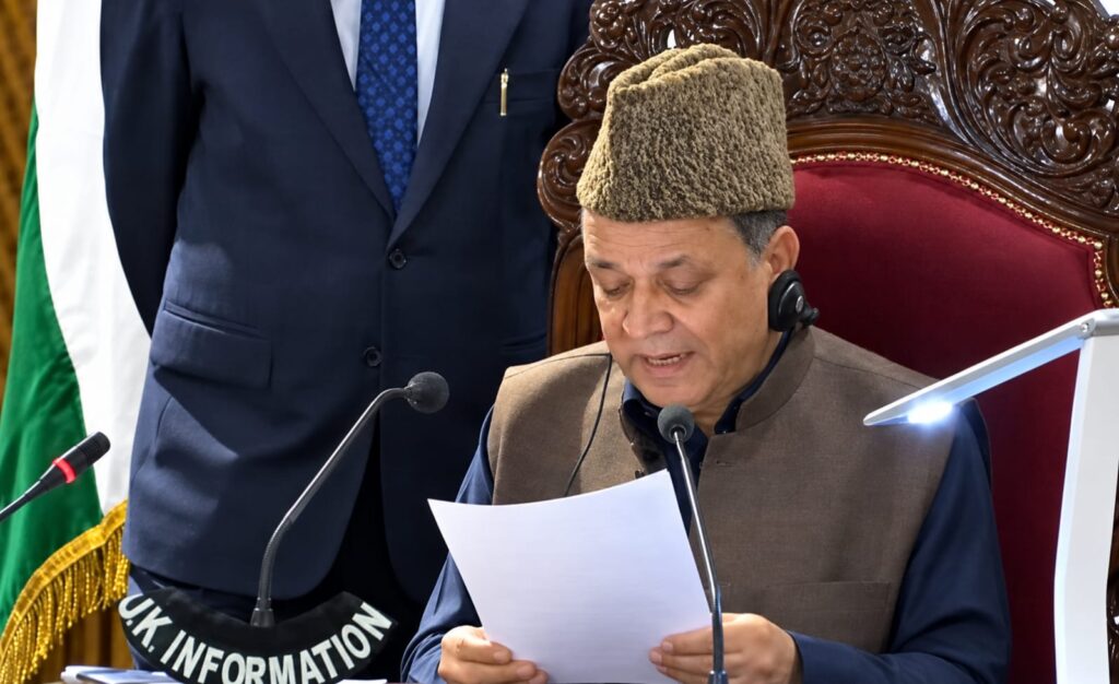 Speaker adjourns J&K Assembly sine die