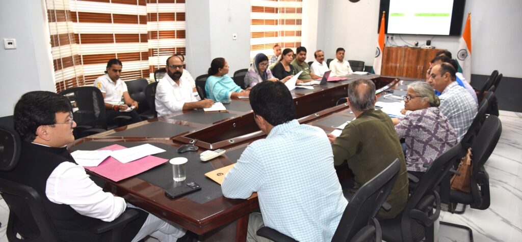 TB Mukt Bharat Abhiyan implementation reviewed in Udhampur District
