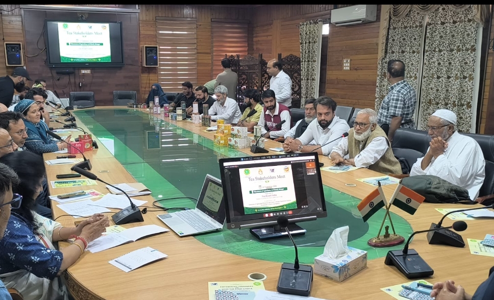 Tea stakeholders meet held for promotion of Kashmiri Kehwa