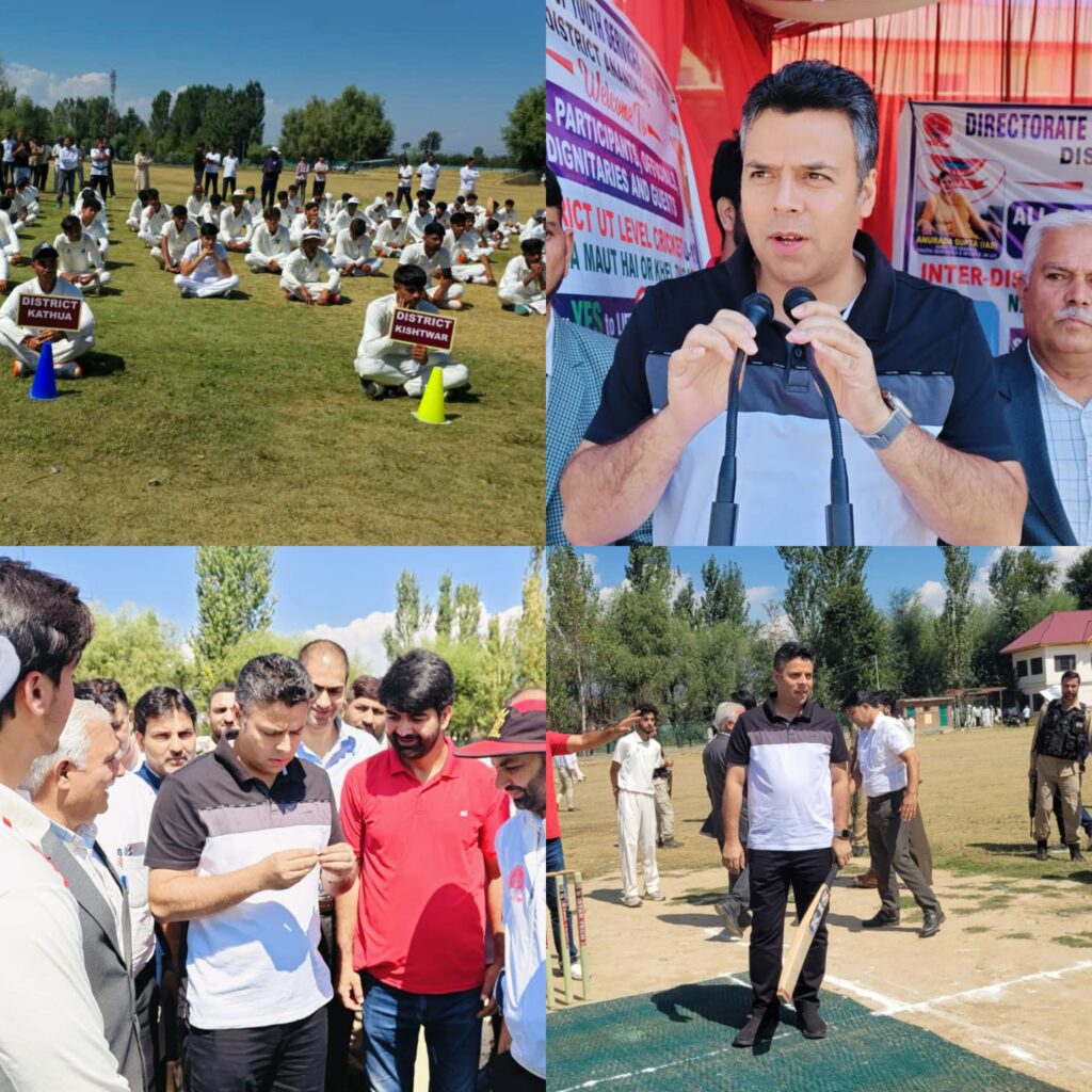 UT Inter-District U-19 Cricket Tournament inaugurated at Anantnag