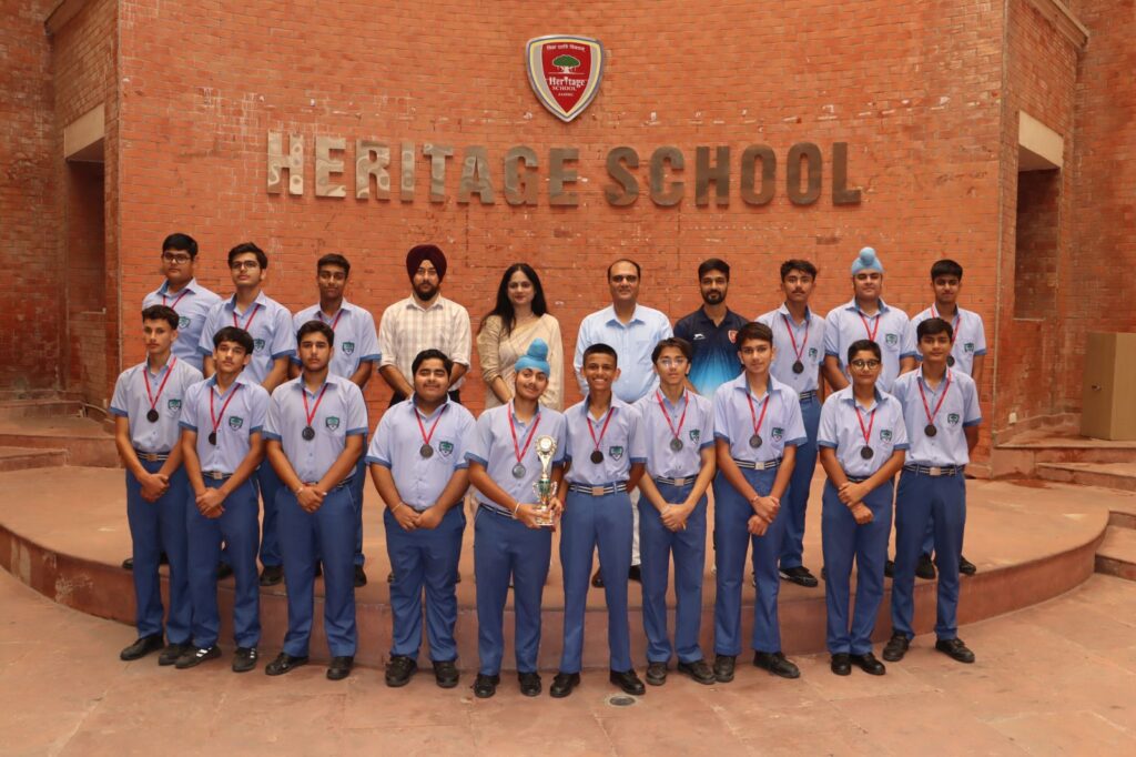 Heritage School Wins Historic Bronze in CBSE North Zone Handball Tournament