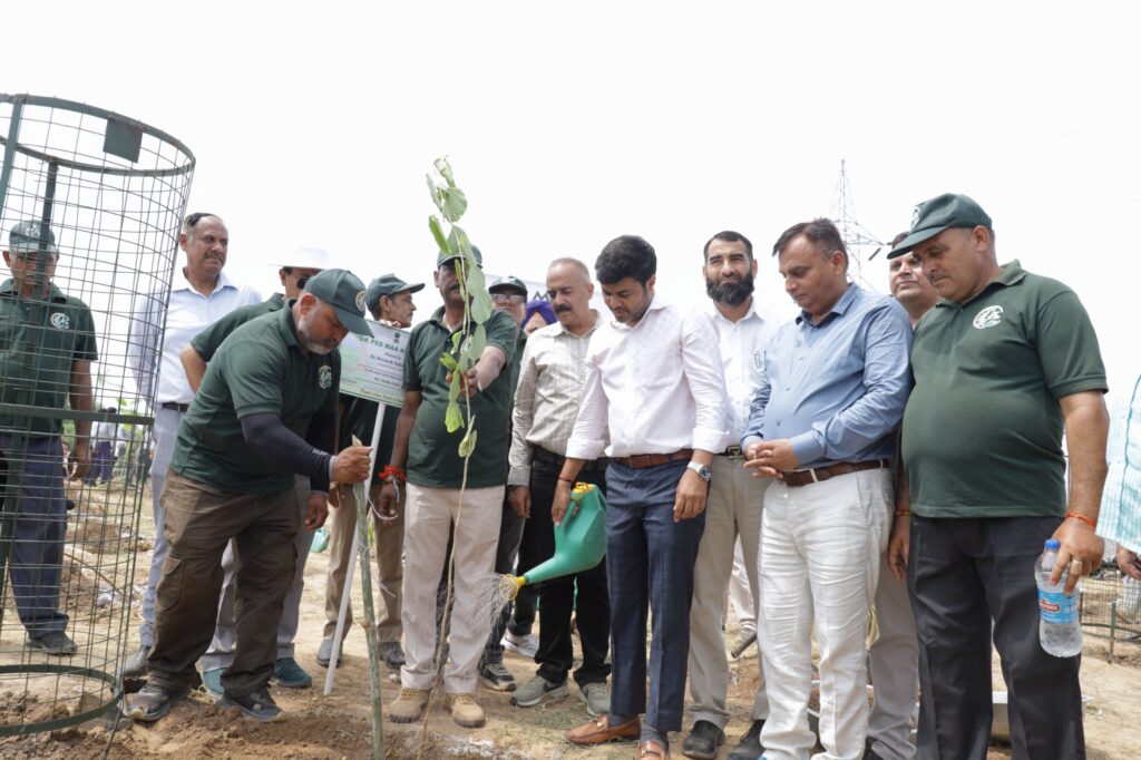 JMC Launches Miyawaki Plantation Drive at Bhagwati Nagar