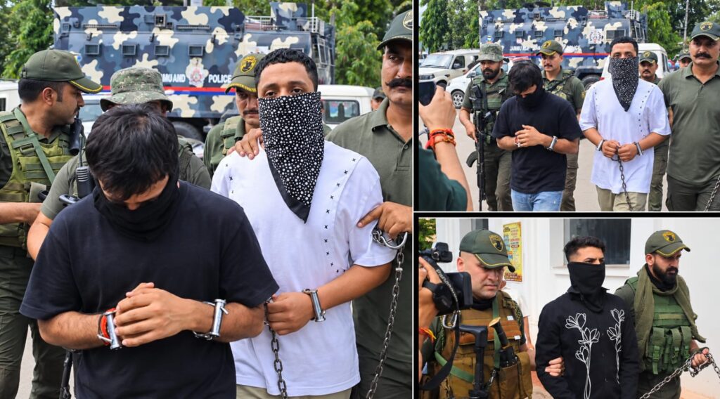 SOG Jammu Arrests Three Alleged Khauf Gang Members, One Wanted in 13 FIRs