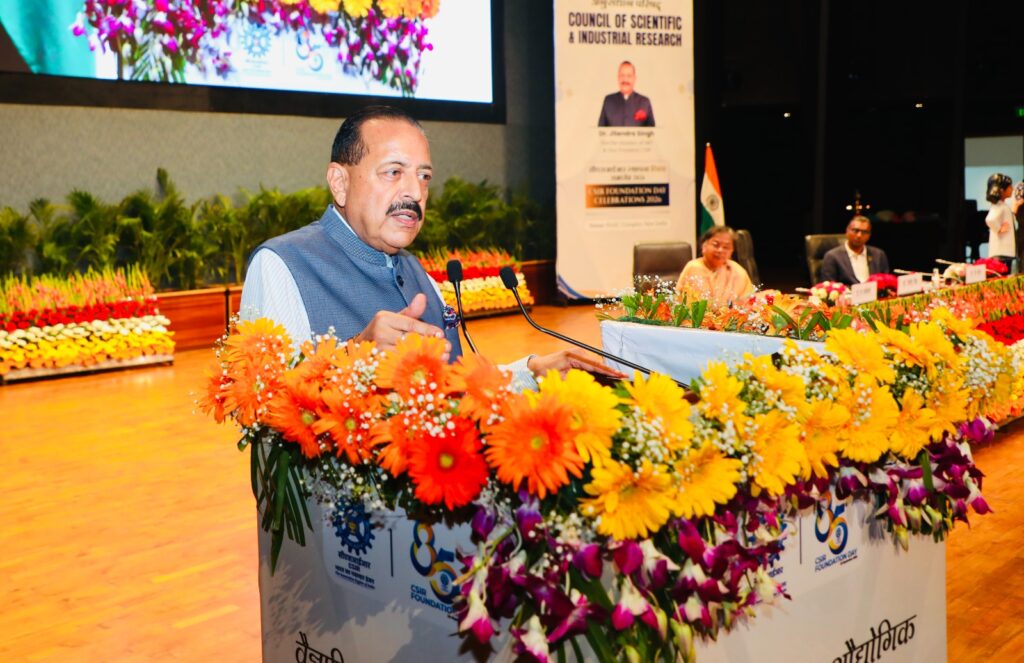 CSIR among institutions that led India’s post-independence journey: Dr Jitendra