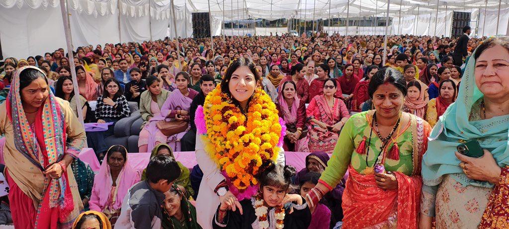 MLA Devyani Rana Announces 11 Free Tree Saplings for Every Daughter Born in Nagrota Constituency