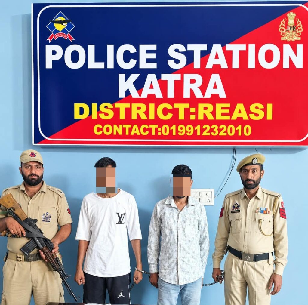 Two Held With Heroin During Naka Checking in Katra