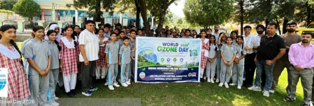 World Ozone Day 2026 observed by J&K PCC Divisional Office Udhampur