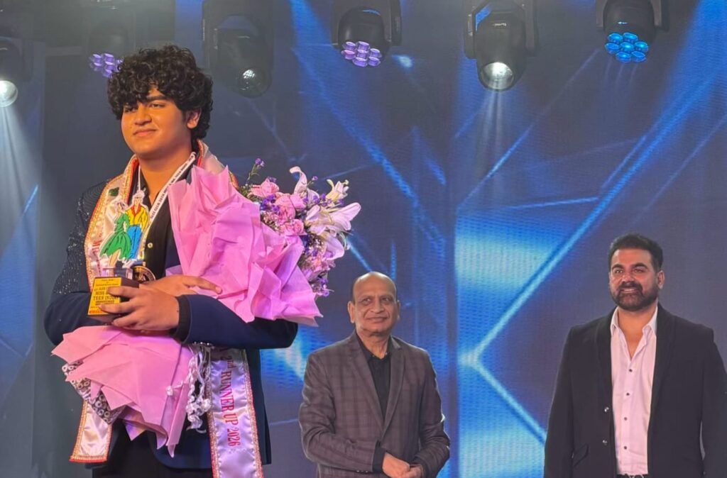 Jammu Teen Avyukt Mahajan Emerges Mr Teen India 2026 Runner-Up