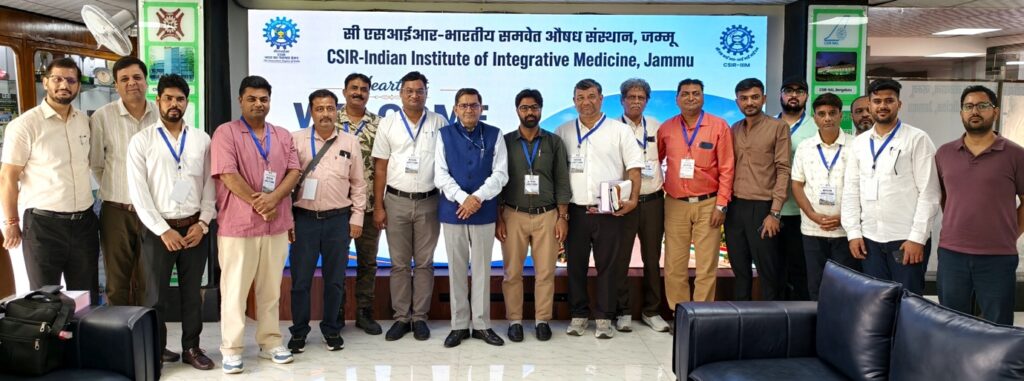 Gujarat Media Delegation Visits CSIR-IIIM Jammu, Explores Drug Discovery, Purple Revolution
