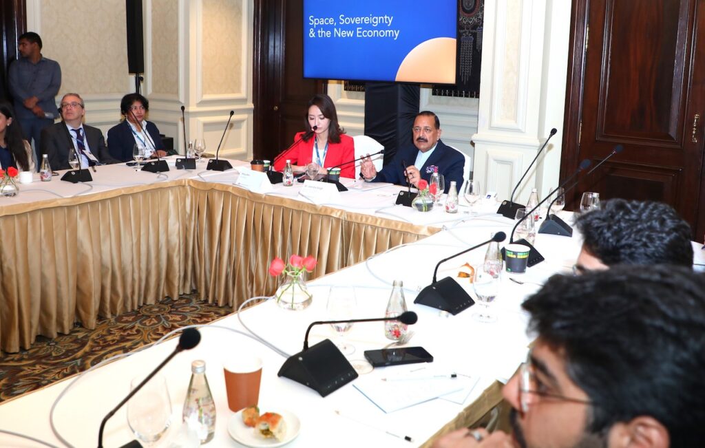 Dr Jitendra addresses ‘Bloomberg Roundtable’, highlights India’s rapidly growing Space economy