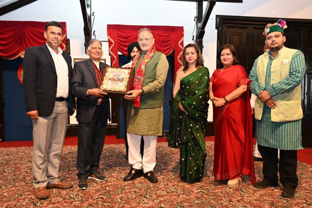 Governor Kavinder Gupta Connects Literature With Service at ‘Sahitya Seva’
