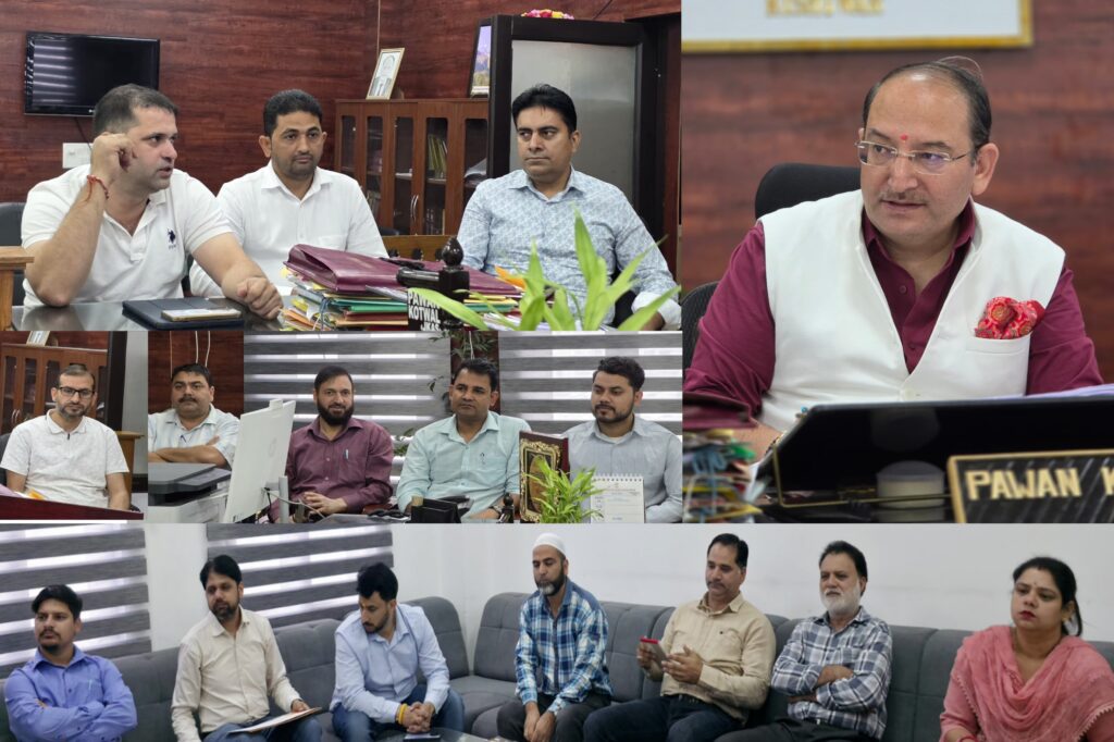 ADC Kishtwar reviews implementation of PMDDKY