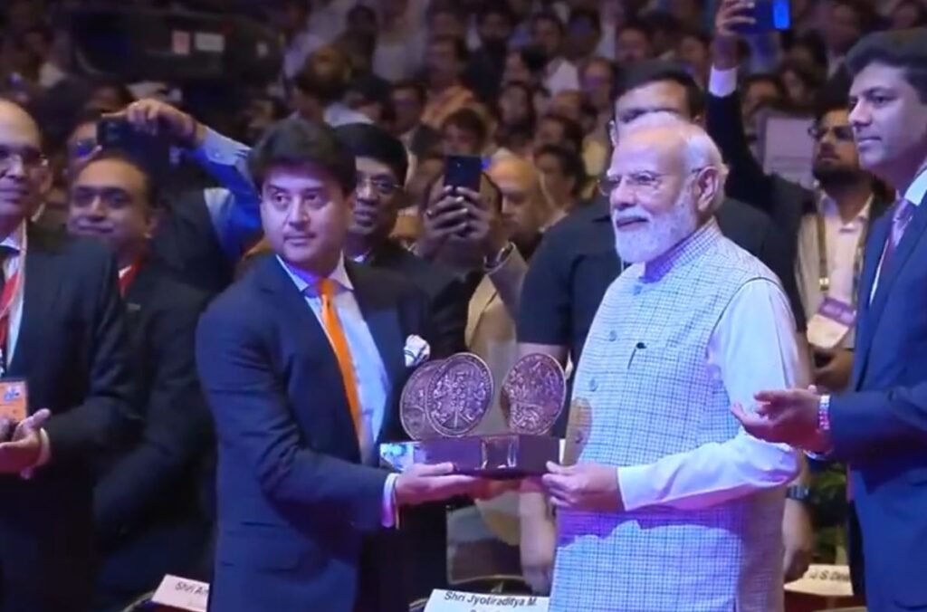 Prime Minister Narendra Modi inaugurates 10th edition of India Mobile Congress