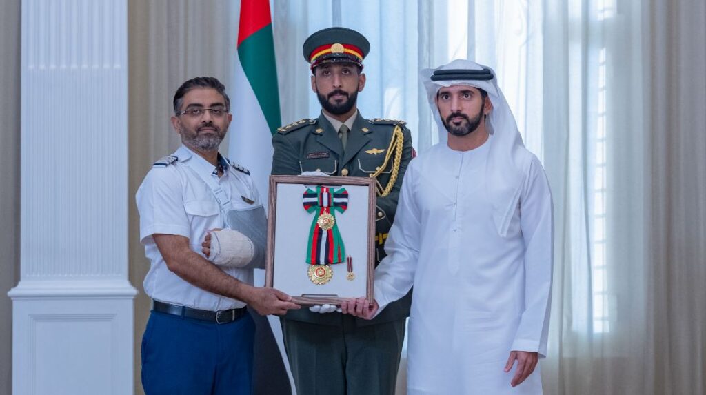 UAE honours Captain Smit Machchhar and flydubai crew with First-Class Order of Zayed II for their courage