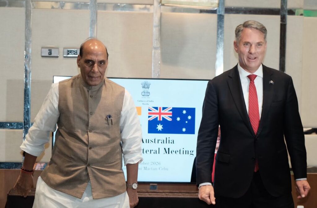 “India places great value on its Comprehensive Strategic Partnership with Australia”: Defence Minister Rajnath Singh meets counterpart Richard Marles in Cebu