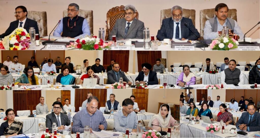 Chief Secretary, Additional Secretary MHA review implementation of CSS, progress on ongoing developmental projects across J&K