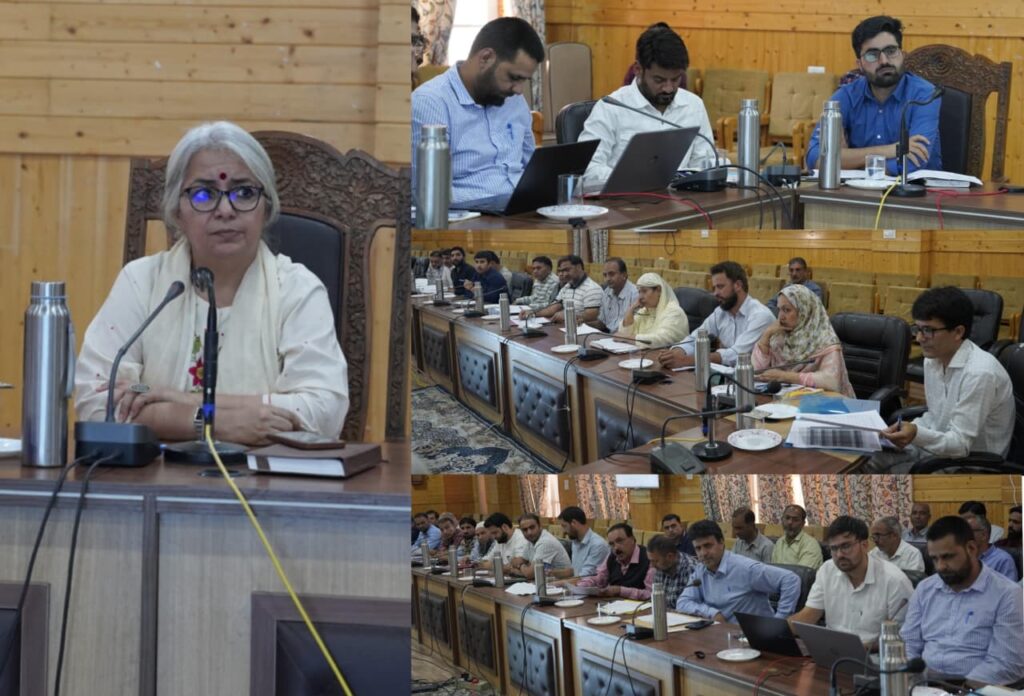 DC Bandipora reviews progress of District Capex Budget 2026-27