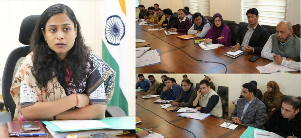 DC Ganderbal reviews HADP, JKCIP, PMFME, PMMSY Schemes