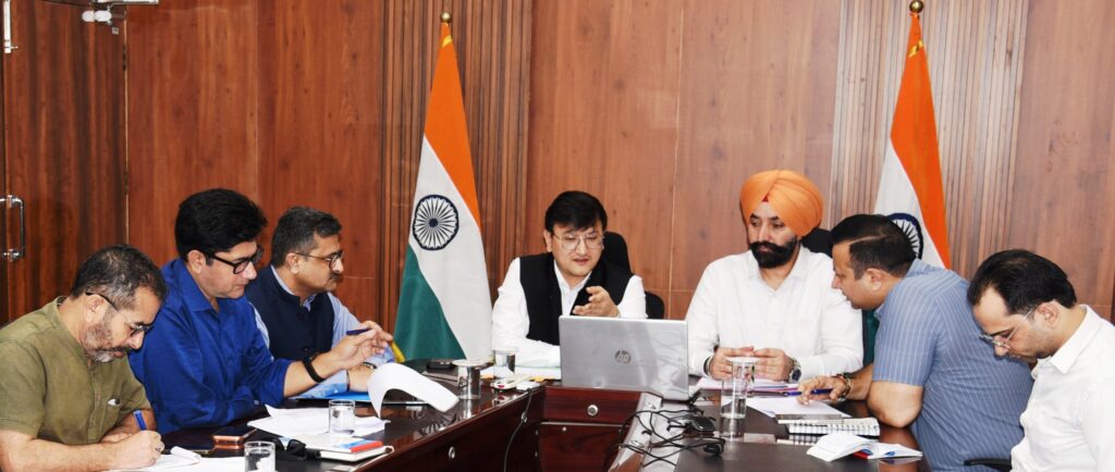 DC Udhampur, Labour Commissioner J&K review progress of AgriStack farmers’ registration