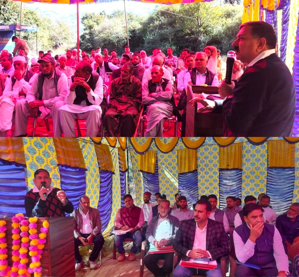 DC Poonch holds Block Diwas at forward village Sohala