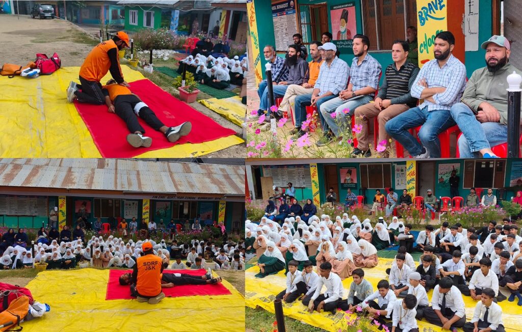 District Admin Bandipora organises drowning prevention, water safety demonstration at Bonakoot