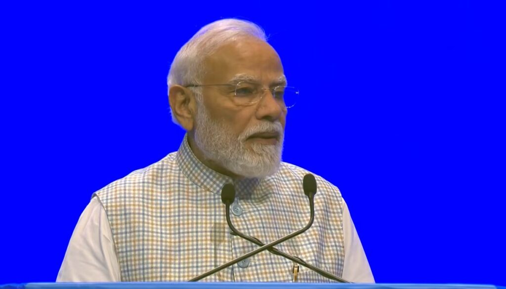 “From Consumer to Creator”: PM Modi highlights India’s push to develop products, technology, IP domestically