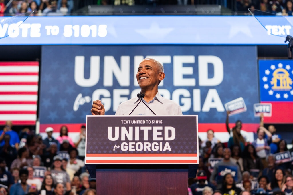 “Last chance to rein in foolishness of this administration”: Barack Obama endorses Democrat candidates for Governor, Senate re-election in Georgia
