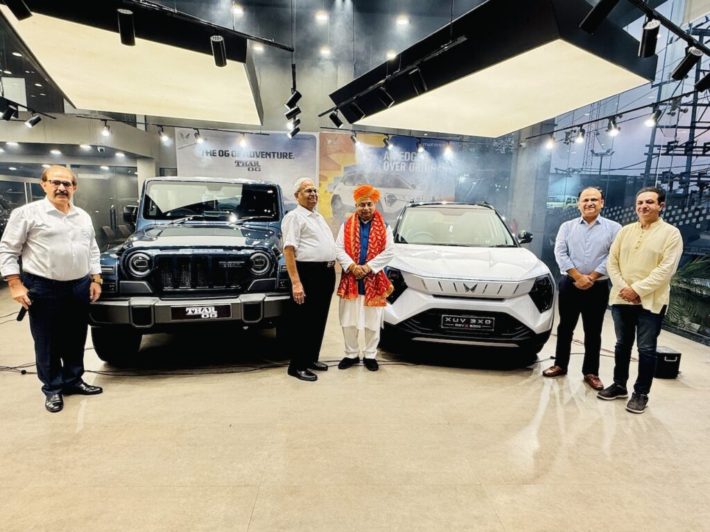 Jammu Motor Mahindra Launches Thar OG, XUV 3XO REVX EDGE and Electric SUV