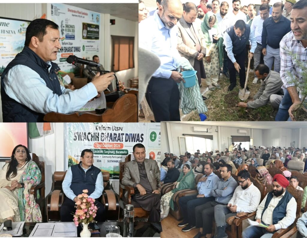 Javid Dar calls for collective action to build clean, sustainable, self-reliant J&K