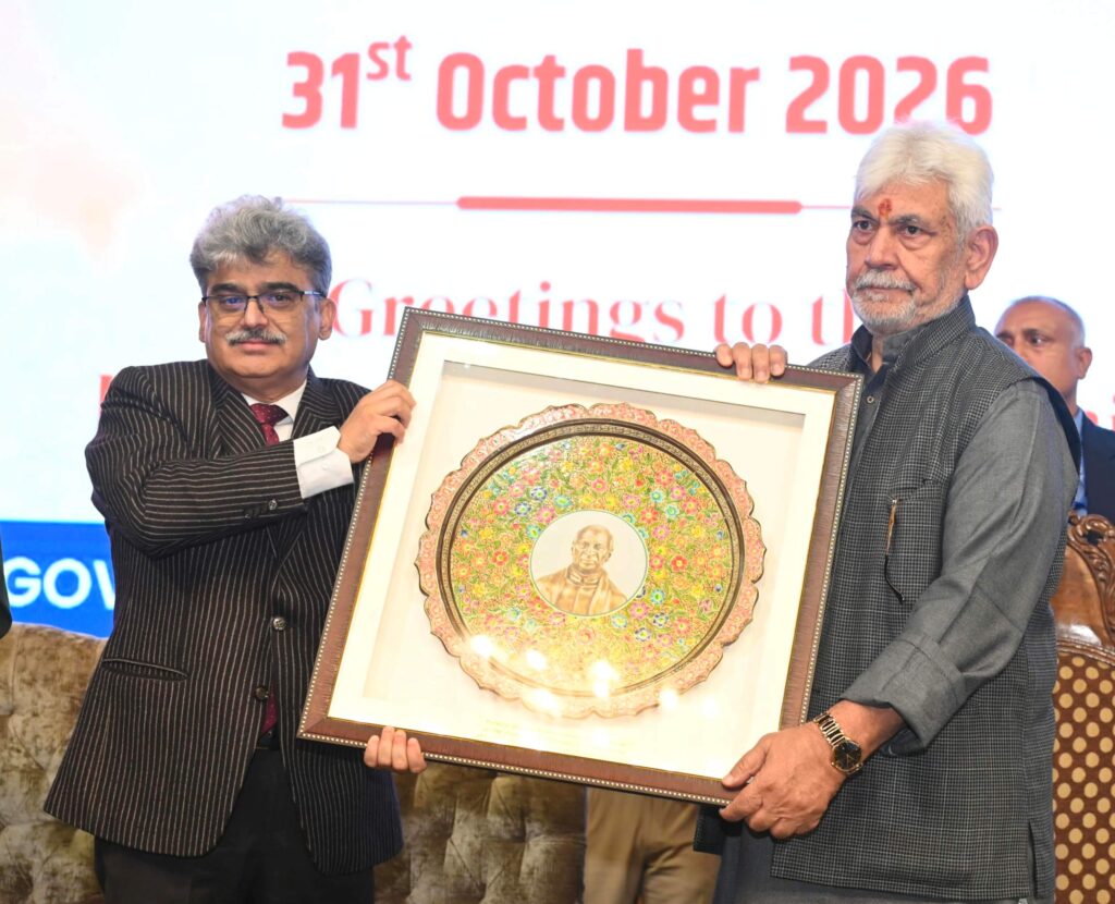 J&K Foundation Day: Manoj Sinha Calls for Peace, Unity and Inclusive Development