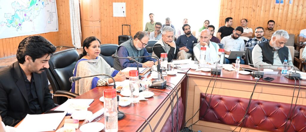 Mandeep Kour chairs stakeholders consultation meeting for GIS Based Master Plans under AMRUT 2.0
