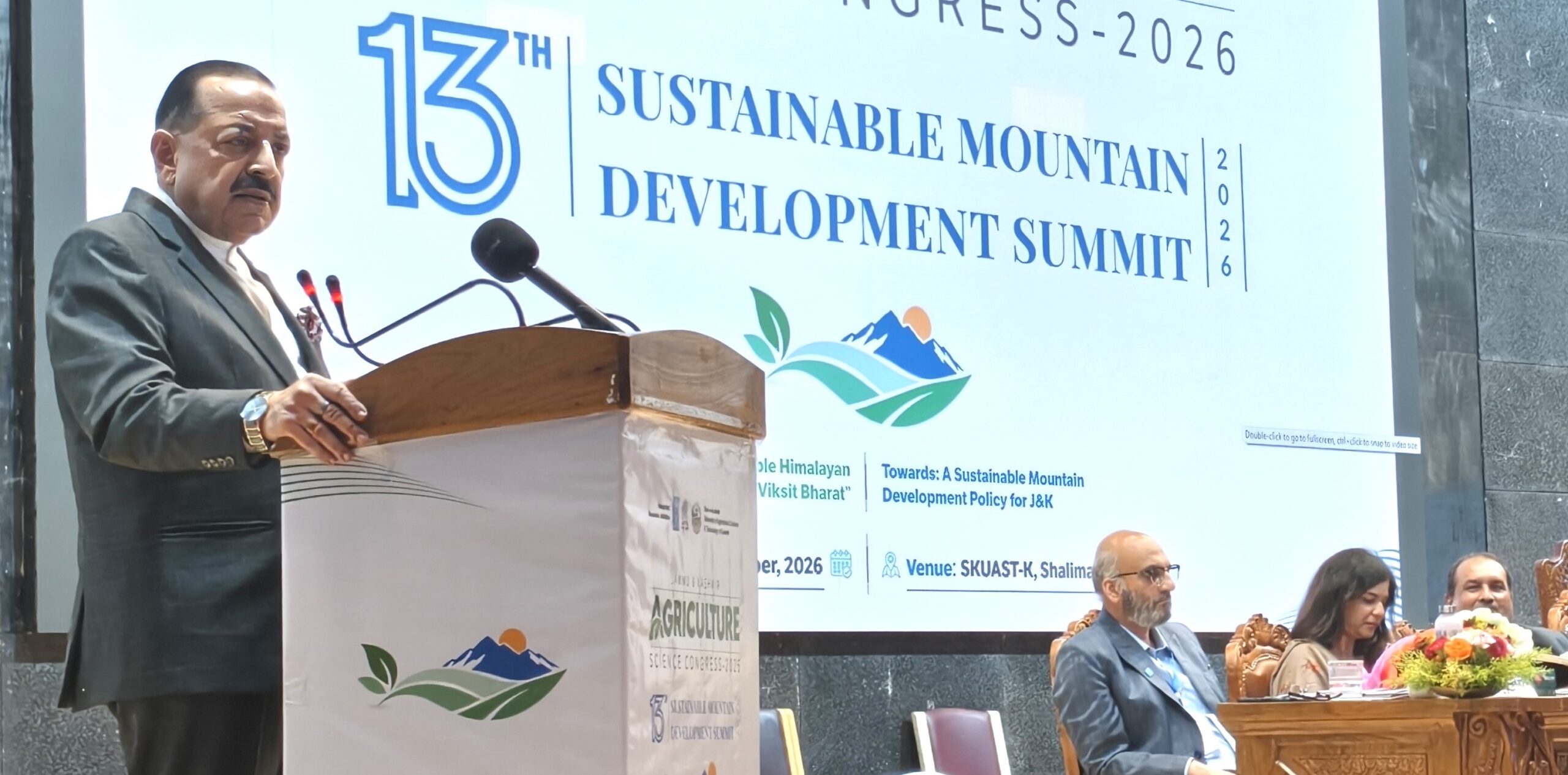 Preserving Himalayas A National Responsibility; Every Citizen Has A Stake: Dr Jitendra Singh