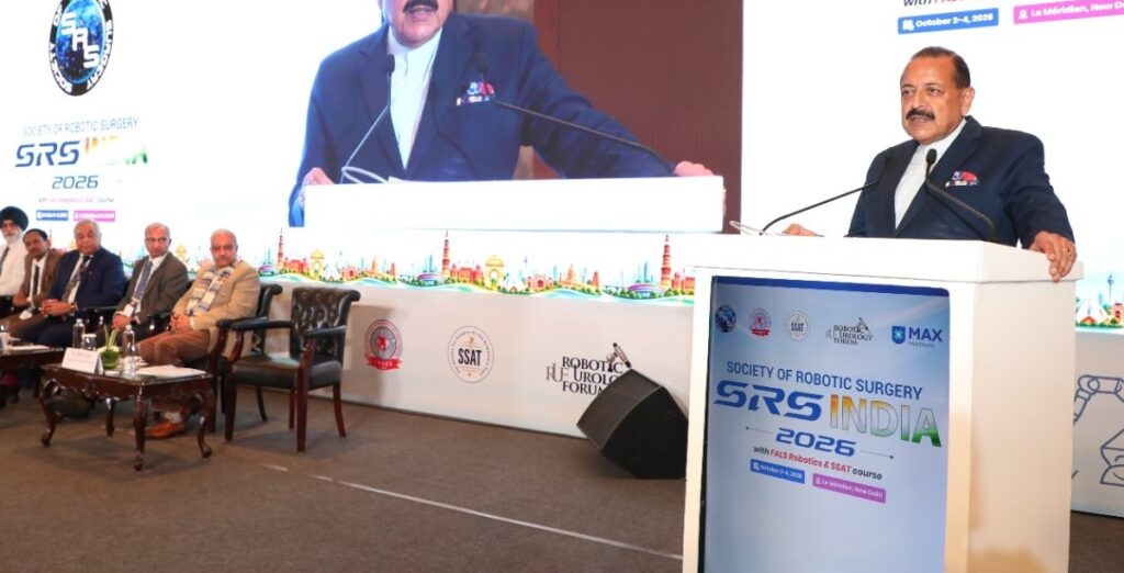 Robotics to become accelerating tool in every specialty of Medicine: Dr Jitendra