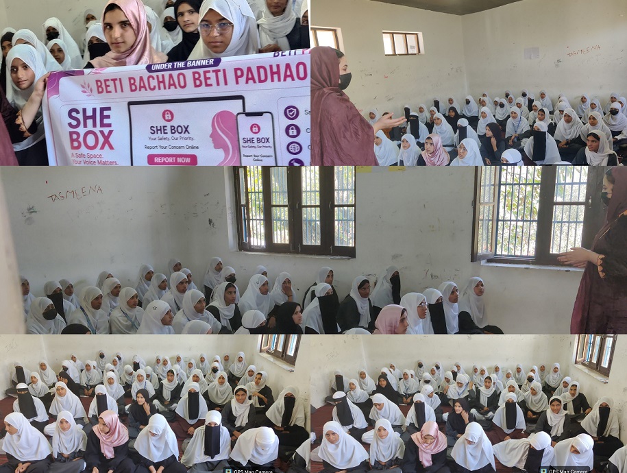 Sankalp Hub Shopian organises SHe-Box Awareness Programme under BBBP initiative