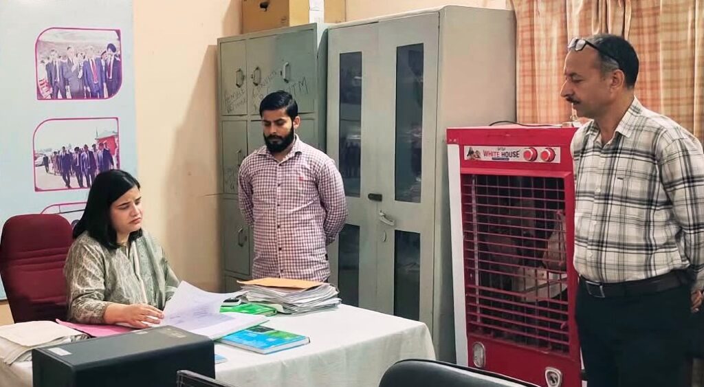 Secretary DLSA Jammu inspects Prison Legal Aid Clinic at District Jail Amphalla
