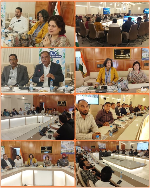 Srinagar hosts workshop on RuTAGe Smart Village Centre to promote technology-enabled rural development