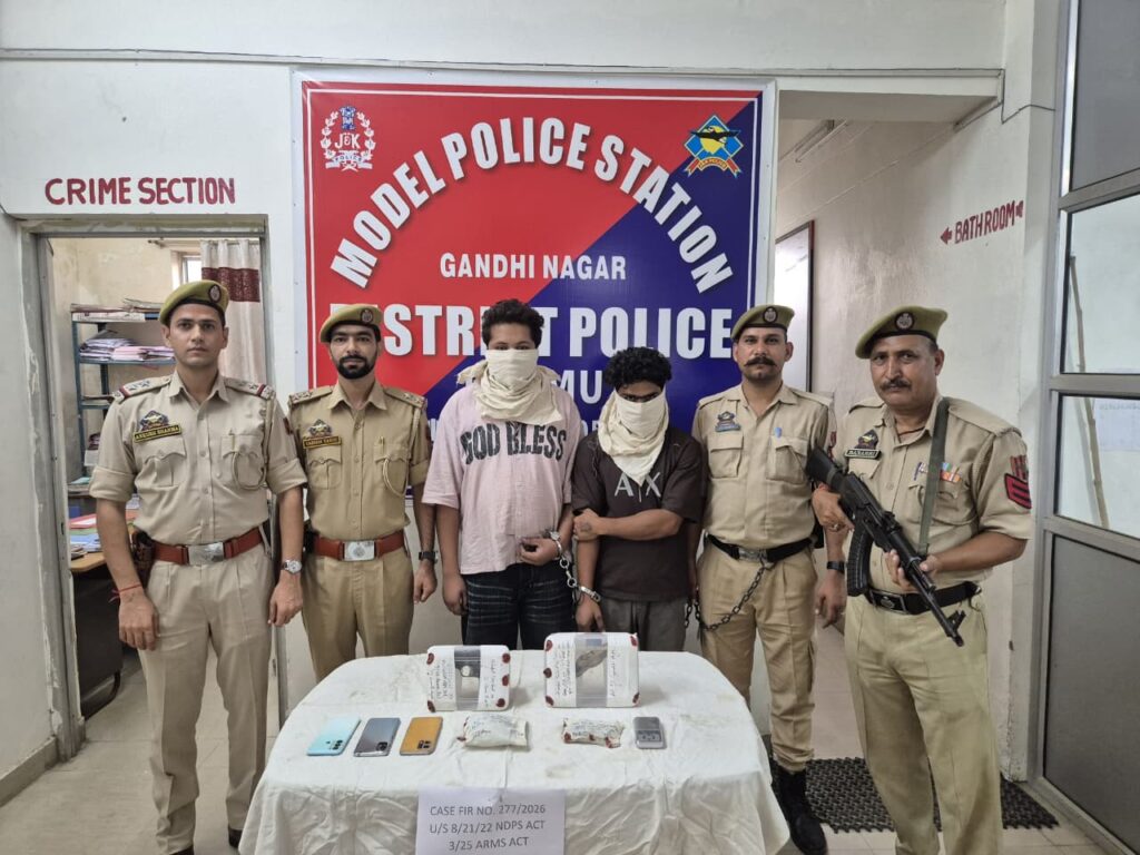 Two Held with Heroin, Two Pistols in Digiana