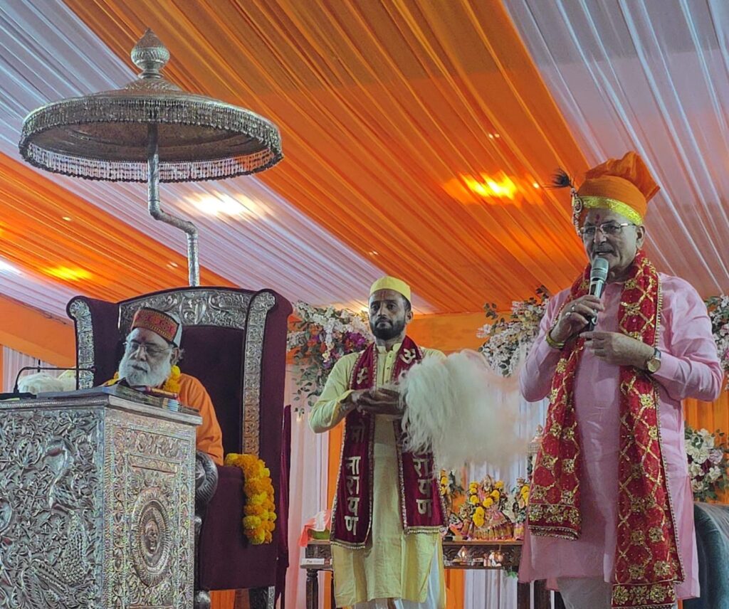 Himachal Governor Kavinder Gupta Honoured with ‘Desh Ratna’ Award at Jammu Samagam